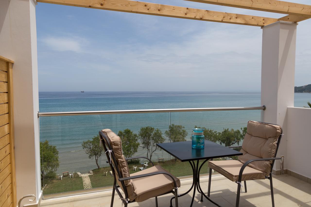 Laura Beach House Alykes  Dış mekan fotoğraf
