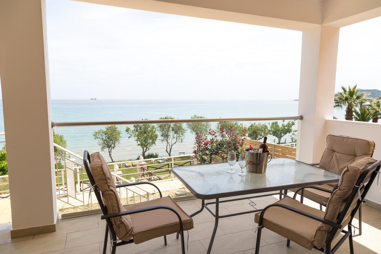 Laura Beach House Alykes  Dış mekan fotoğraf
