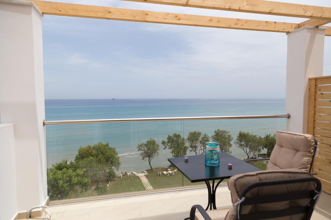 Laura Beach House Alykes  Dış mekan fotoğraf