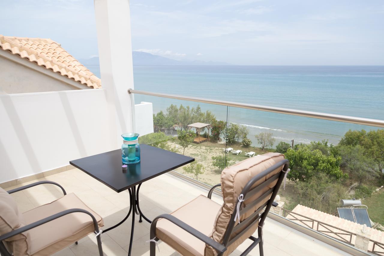Laura Beach House Alykes  Dış mekan fotoğraf